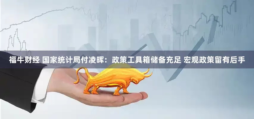 福牛财经 国家统计局付凌晖：政策工具箱储备充足 宏观政策留有后手